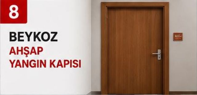 Beykoz Ahşap Yangın Kapısı