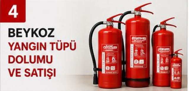 Beykoz Yangın Tüpü Dolumu ve Satışı